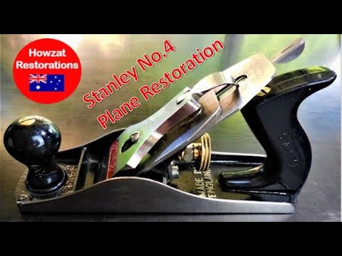 Stanley No.4 Plane Restoration