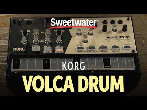 Korg Volca Drum Physical Modeling Synthesizer Module Demo