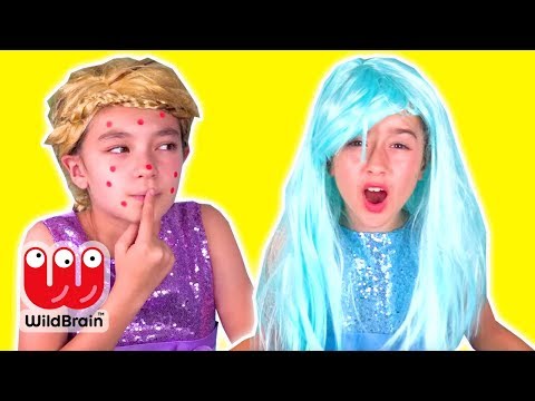 MALICE'S SPELLBOOK PRANK 📘 Princess Hair Disaster! - Princesses In Real Life | WildBrain Kiddyzuzaa