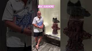 MSC Seashore Where Art Comes To Life #travel #msc #funny