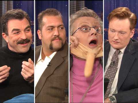 Tom Selleck, Big Show, Sex Educator Sue Johanson (January 16, 2003) | Late Night with Conan O’Brien