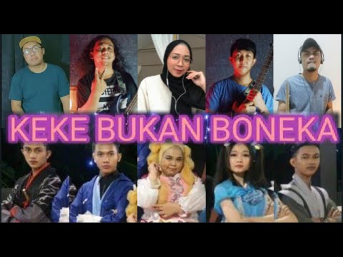 KEKEYI BUKAN BONEKA | ROCK COVER | by HEYTUNES feat. Dewi Nuraini