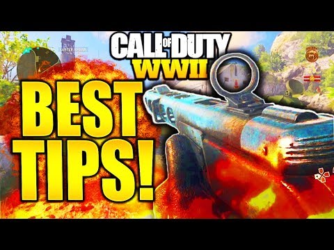 HOW TO BE A GOD AT COD WW2! IMPROVE AT CALL OF DUTY WW2 AND HOW TO GET BETTER COD WW2 BEST TIPS!