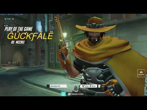 POTG! GALE CRAZY MCCREE PLAYS - OVERWATCH GAMEPLAY SEASON 29 TOP 500