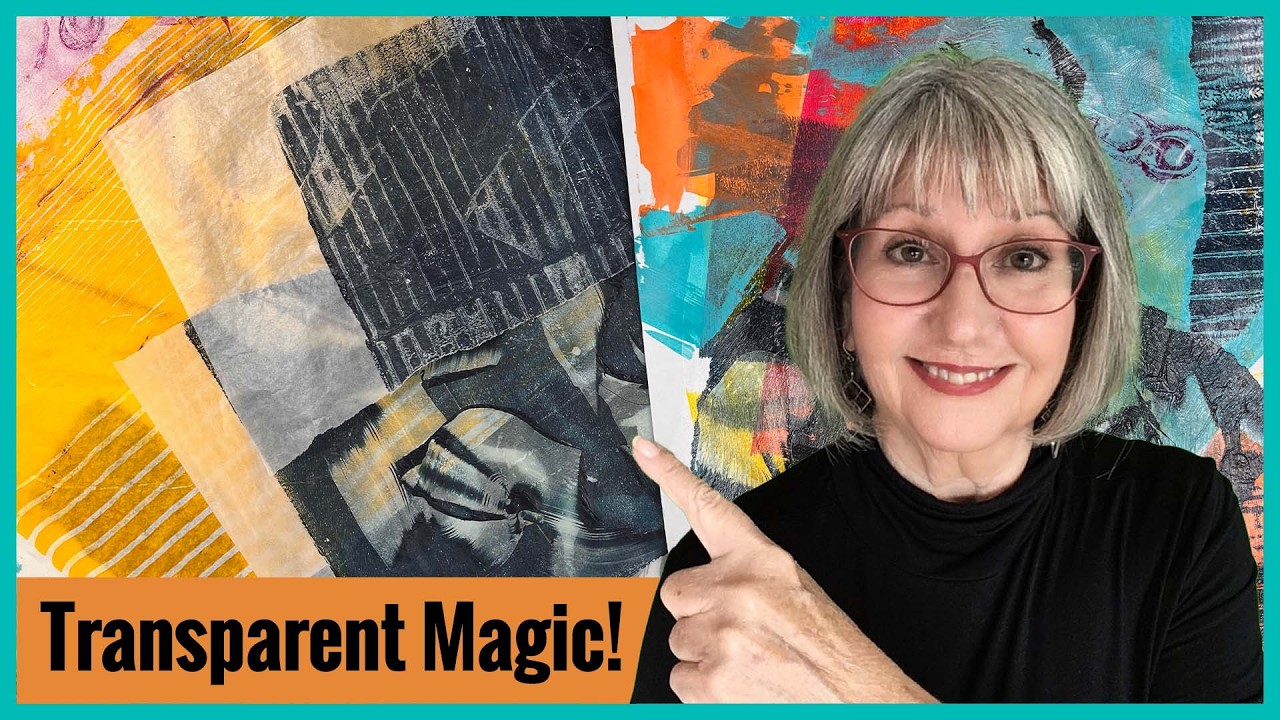 Why I love transparent papers and how I use them.