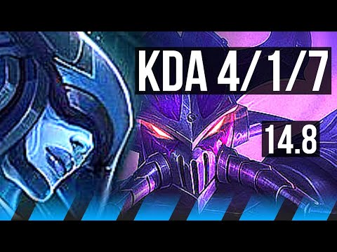 LISSANDRA vs KASSADIN (MID) | 4/1/7 | TR Diamond | 14.8