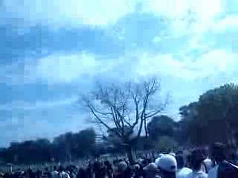 pelea en el parque sarmiento