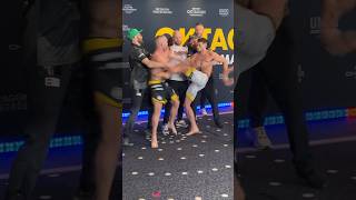 Kick breaks ribs at MMA weigh in