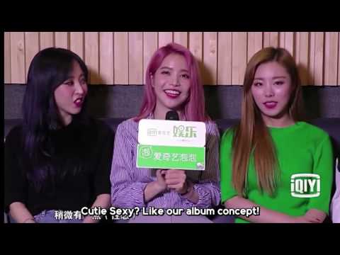 [ENG SUB] 170721 Mamamoo - iQiYi Kimchi Fan Interview