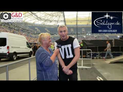 Julian David bei Olé Auf Schalke im Interview am 03.09.2016