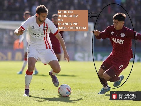 Asi Fue el PARTIDO de AGUSTIN RODRIGUEZ frente a ESTUDIANTES LP