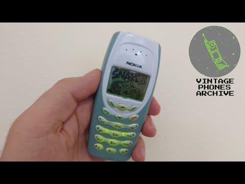 Nokia 3410 NHM-2NX Mobile phone menu browse, ringtones, games, wallpapers