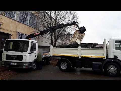 FASSI CRANE IN ACTION MAN TGL 10.180