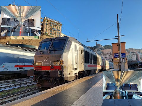 Viaggio in 1° Classe sull'InterCity 504 da Genova Piazza Principe ad Alessandria