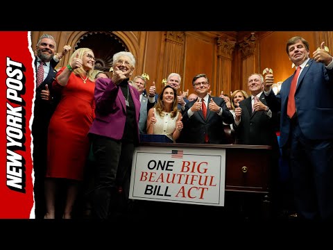 House GOP members celebrate passage of Big Beautiful Bill Act