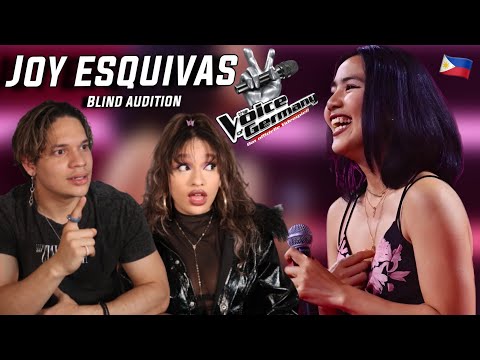 Philippines Stand Up! Waleska & Efra react to Filipino Singer Joy Esquivas on The Voice Germany
