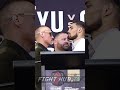 TIM TSZYU NOT INTIMIDATED BY OCAMPO IN FACE OFF AT PRESS CONFERENCE!