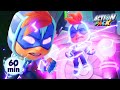 PURPLE THUNDER ELECTRIC OVERLOAD 2 Action Pack Action Cartoons For Kids