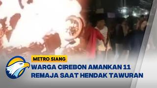 Download lagu 11 Remaja Ditangkap Warga Saat Akan Tawuran di Cirebon [Metro Siang] mp3