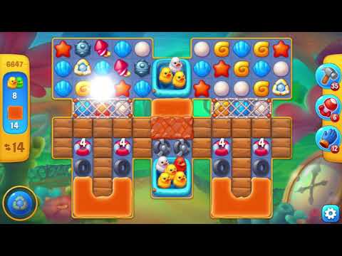 Fishdom  Level 6641 - 6650 (First Try) 🐟