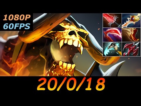 Dota 2 Clinkz Pro 20/0/18 (Kills/Deaths/Assists) Top MMR 625 GPM Ranked Full Gameplay