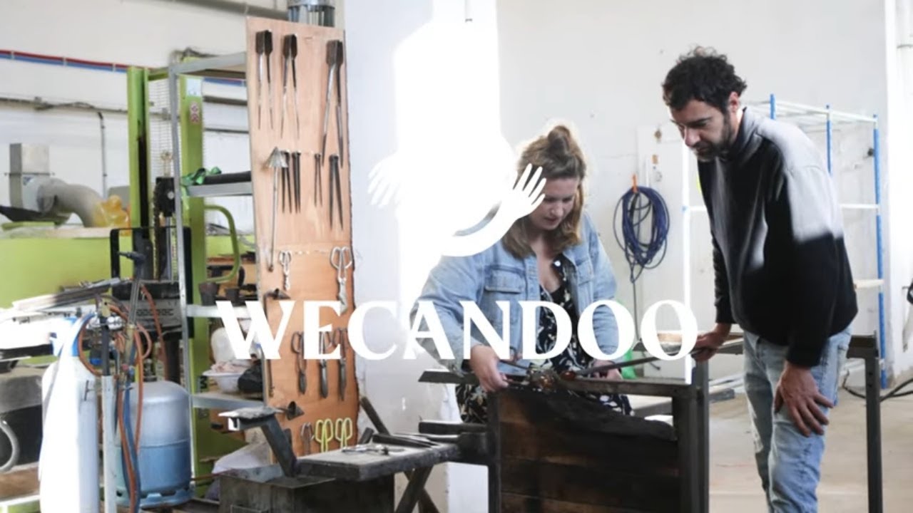Découvrez le soufflage de verre en duo avec votre enfant accompagnés par Stéphane - Vidéo