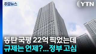 동탄 국평 22억 찍었는데 규제는 언제?...고심 깊은 정부 / YTN