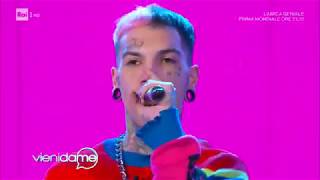 GionnyScandal canta &#39;Se ci sei tu&#39; - Vieni da me 17/02/2020