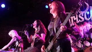 GIRLSCHOOL "Take It All Away" LIVE in San Francisco, CA., USA MAY 2015