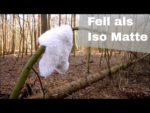 Schaffell statt Isomatte | Bushcraft ohne Plastik