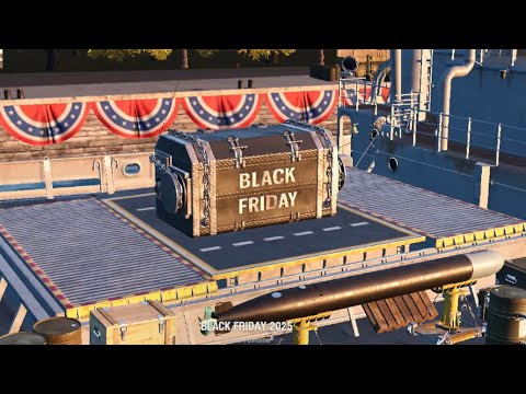 World of Warships: Opening 10 Black Friday Premium Containers