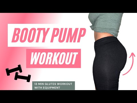 BOOTY PUMP WORKOUT| Fast and effective  GLUTE FOCUSED WORKOUT | 13 min Home Workout
