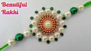 Rakhi making at Home | New Rakhi Design | Beautiful & Easy Rakhi Making Ideas | Raksha Bandhan 2021
