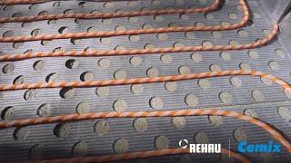 RAUTHERM SPEED plus renova alacsony építésmagasságú padlófűtési rendszer felújításokhoz