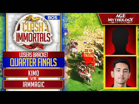 $10,000 Clash of Immortals - Kimo vs. IamMagic - Losers Bracket - Quarter Finals
