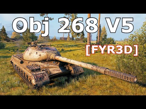 World of Tanks Object 268 Version V - 4 Kills  11,1K Damage