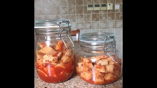 How to make Korean Radish Kimchi