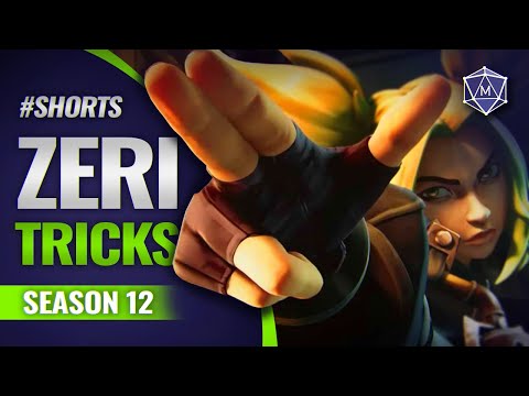 Quick Zeri Tricks you should know! Mobalytics LoL #Shorts