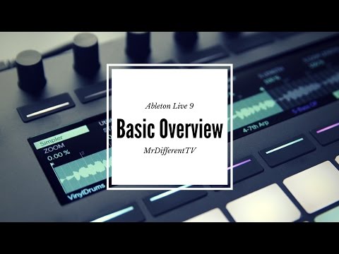 Ableton live 9 basics part 2 - Overview of the Layout