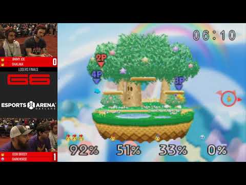 G6 - Jimmy Joe & Shalaka Vs. Josh Brody & Darkhorse - SSB64 Doubles Losers Finals