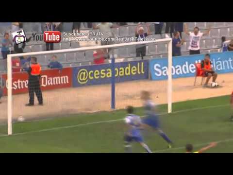 C.E. Sabadell F.C. - Real Jaén C.F. (7º Jornada. Liga Adelante. Temporada 2013/2013)