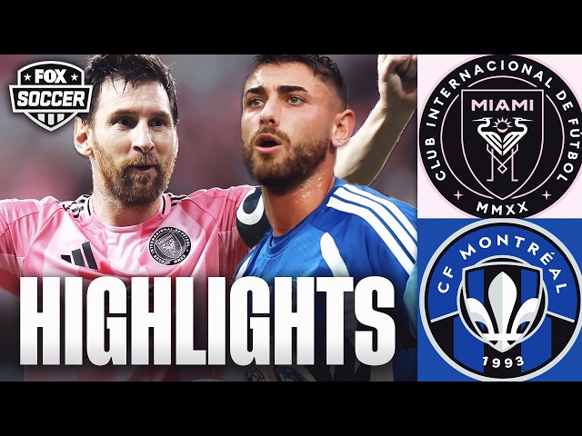 Lionel Messi & Inter Miami CF vs CF Montréal Highlights ⚽️ FOX Soccer