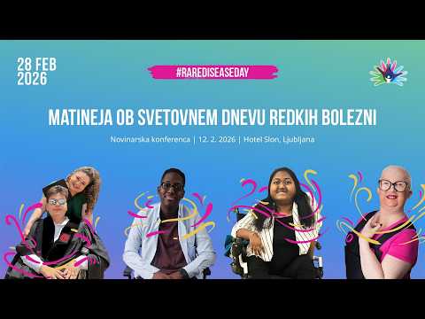 Novinarska konferenca Združenja za redke bolezni Slovenije ob svetovnem dnevu redkih bolezni