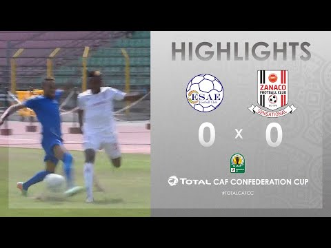 ESAE FC 0-0 Zanaco FC | HIGHLIGHTS | Match Day 3 | TotalCAFCC