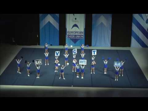 Cheerleading .Junior  Cheer All Girl Elite  Russian Cheer Union Victory.