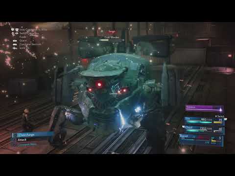 Final Fantasy 7 Remake - Crab Warden Boss Battle