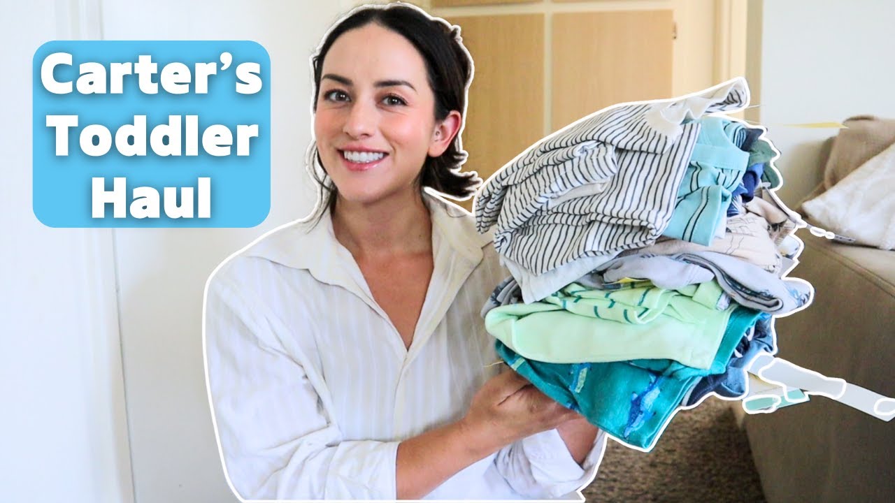 Carter’s Toddler Haul 👕 Affordable Fashion for Toddlers