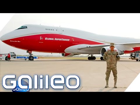 The world's largest firefighting aircraft | Galileo | ProSieben