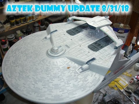 Aztek Dummy Update 8/31/18 - 350 scale Reliant pt.  5