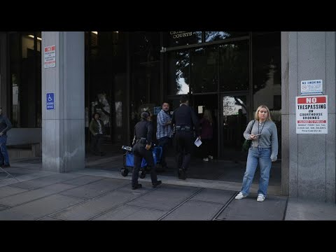 Video | Murder of Rob Reiner and wife: Images of LA courthouse ahead of son Nick’s arraignment | AFP